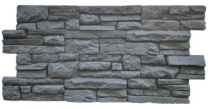 ISODECO Baksteenstrip 3D Wandpaneel Naadloos XL PU Ardesia Nero Antraciet