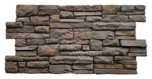 ISODECO Baksteenstrip 3D Wandpaneel Naadloos XL PU Ardesia Rosso Bruin