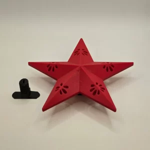 Aku WallClip Ster Groot Rood