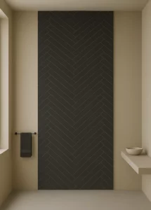 ISODECO SPC Plaat Wandpaneel Visgraat Antraciet