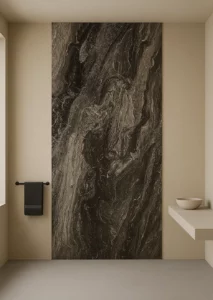 ISODECO SPC Wandpaneel Pretoria Marble Zwart/Grijs