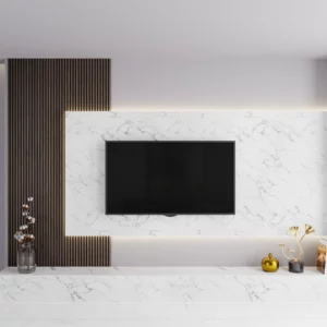 ISODECO Marmer Plaat Hoogglans Wit Bianco Carrara