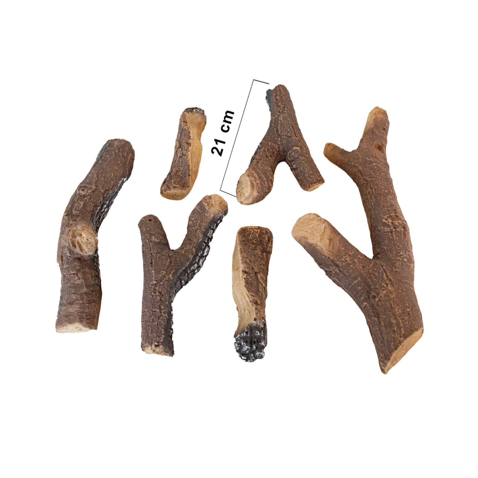 Keramische houtset (6-delig) (1)