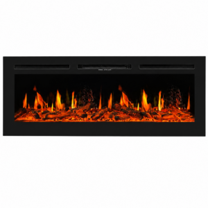 Ascona 66 elektrische sfeerhaard met levensecht HD-LCD vlameffect