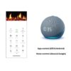 Ascona 66 sfeerhaard met app bediening en Alexa Google Voice Control