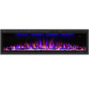Baveno 150 elektrische sfeerhaard 158 cm voor cinewall en TV wand