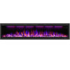 Baveno 190 elektrische sfeerhaard 198 cm voor cinewall en TV wand
