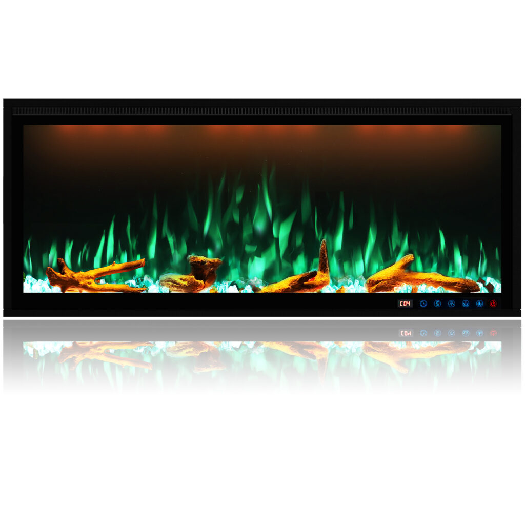 Ghiffa 106 elektrische sfeerhaard 106 cm voor cinewall en TV wand
