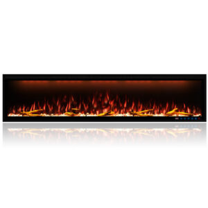 Ghiffa 188 elektrische sfeerhaard 188 cm voor cinewall en TV wand