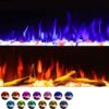 Ghiffa elektrische haard met 13 kleuren vlameffecten