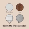Natuursteen geschikte ondergronden