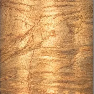 Lichtdoorlatend natuursteen wandpaneel koper