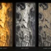 Lichtdoorlatend natuursteen wandpaneel Lente Rustiek licht opties
